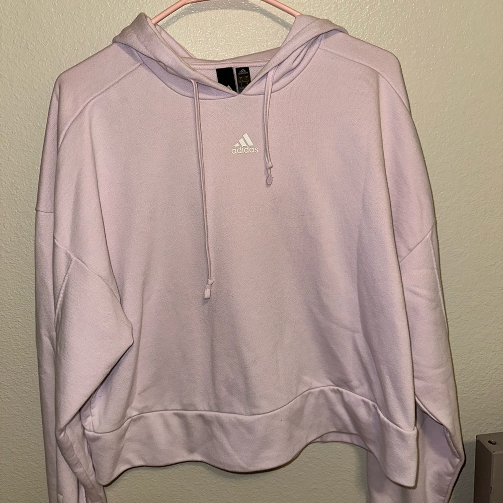 Pink Adidas Hoodie